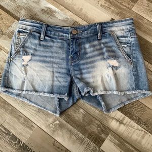 BKE denim shorts